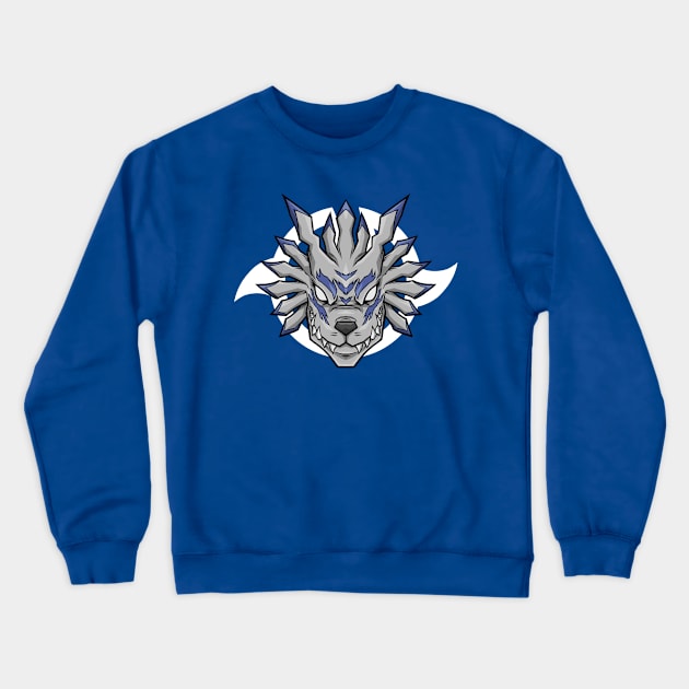 Garurumon Crewneck Sweatshirt by KyodanJr